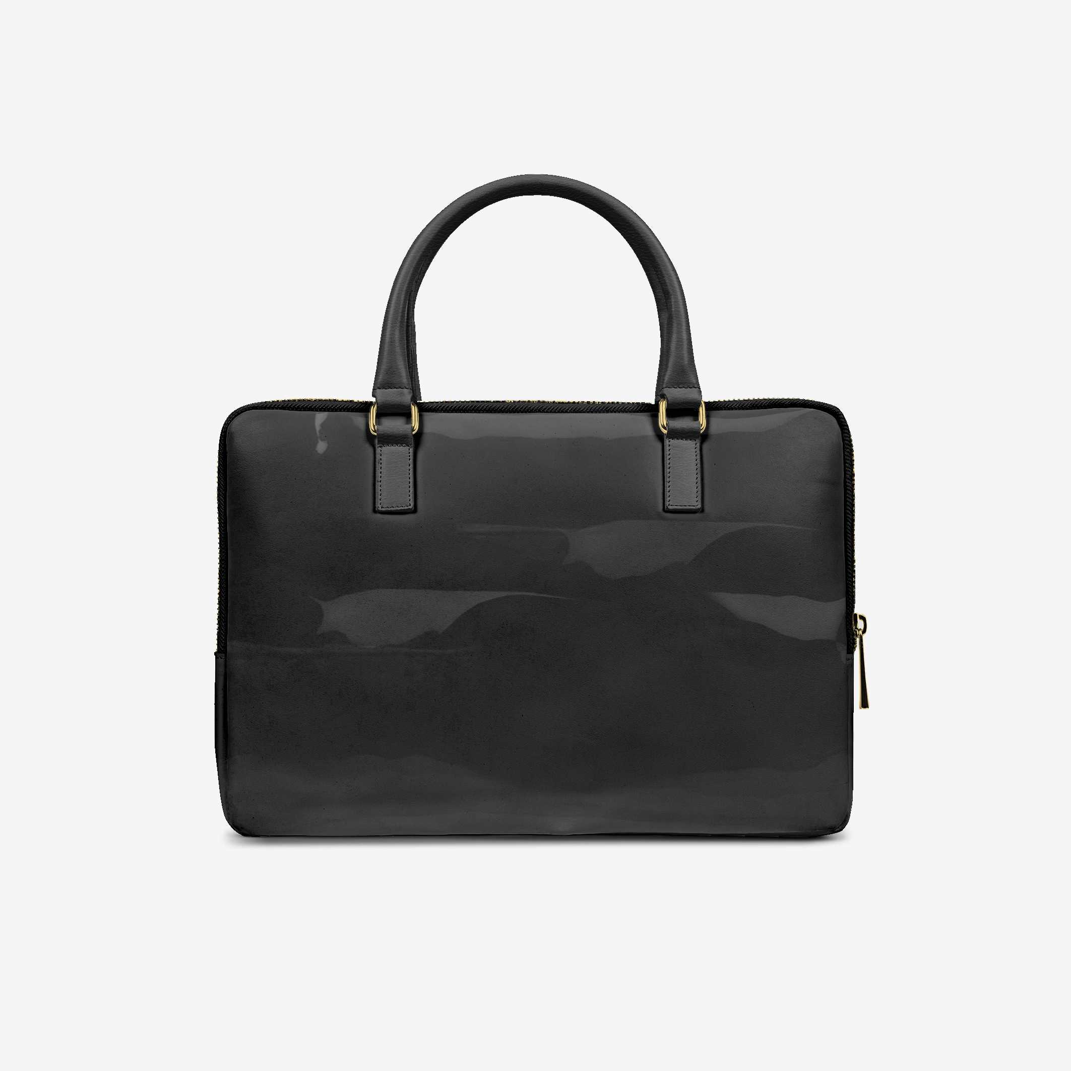 Vegan Designer Luxury Double Pocket Bag 16” | BYMANYC ® New York Elegant Edition