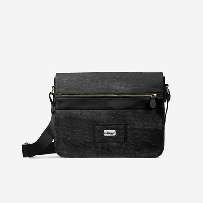 Vegan Luxe City Messenger Bag 16” | BYMANYC ® New York Milano Street Edge