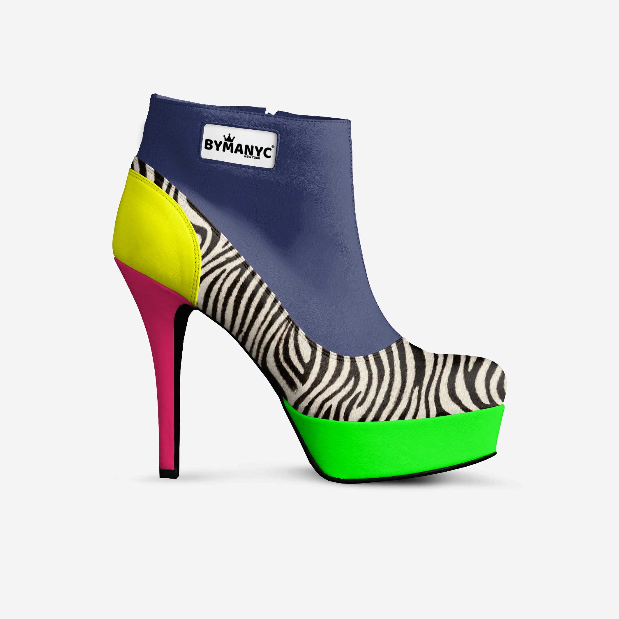 BYMANYC - New York Bold Platform Boots - Vegan - Black