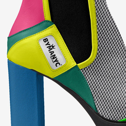 Vegan Urban Elastic Boot BYMANYC ® New York Midnight Black