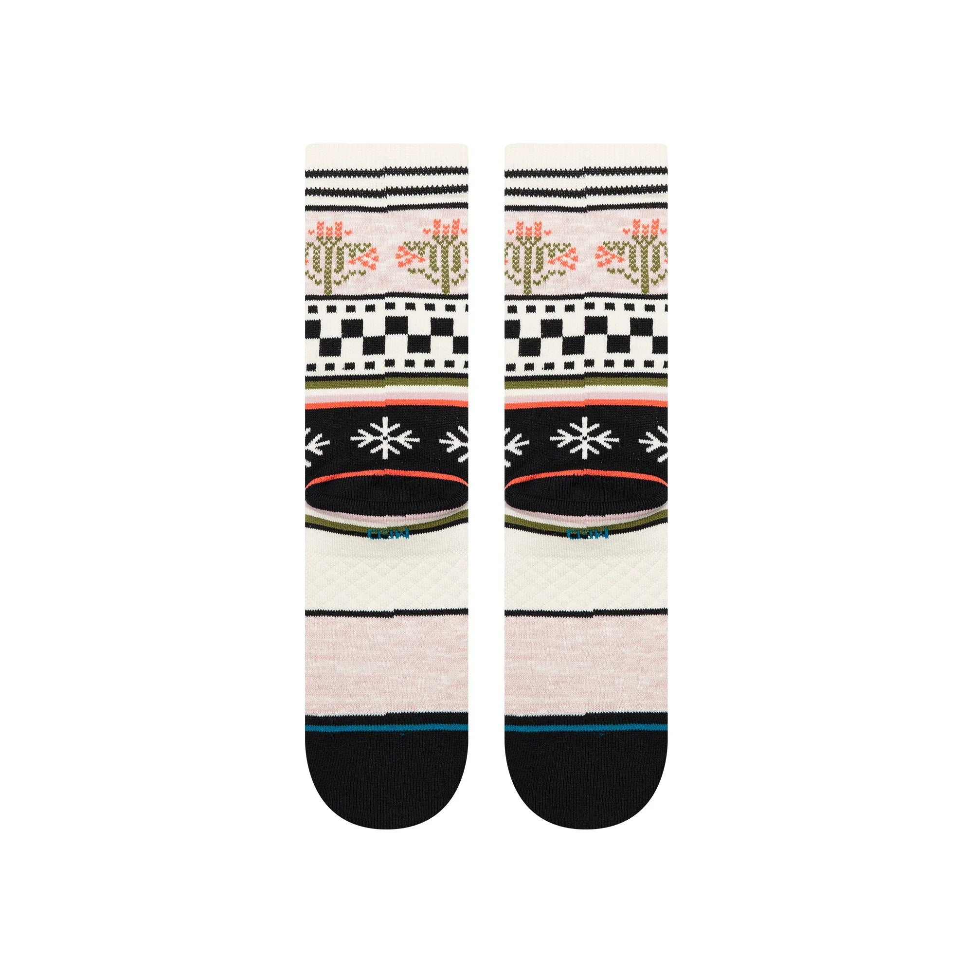 Stance Winterbloom Crew Sock - Lilac