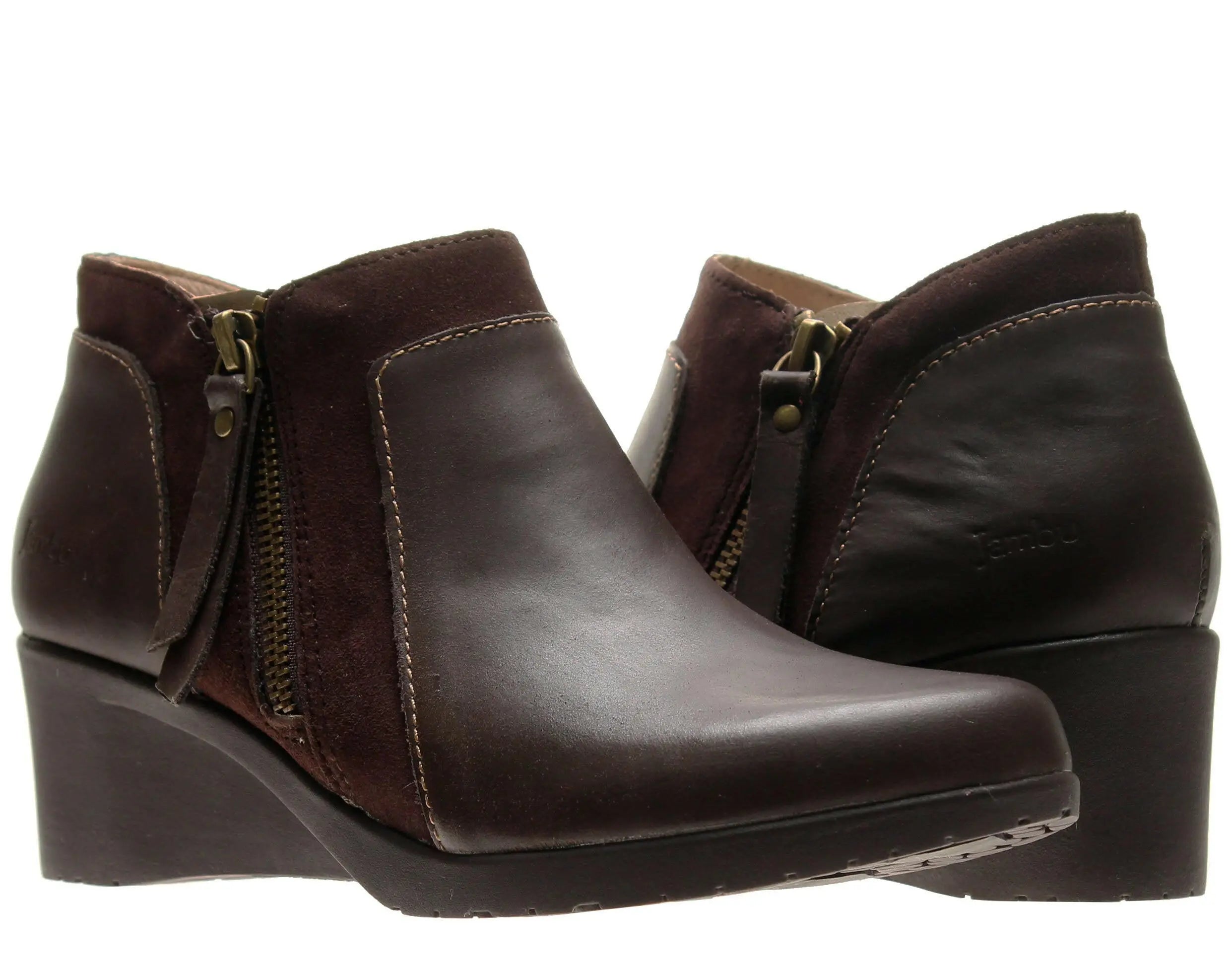 Jambu Cube-Hyper Grip Wedge Women’s Bootie All Day Comfort