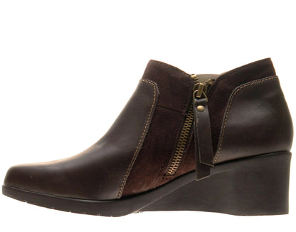 Jambu Cube-Hyper Grip Wedge Women’s Bootie All Day Comfort