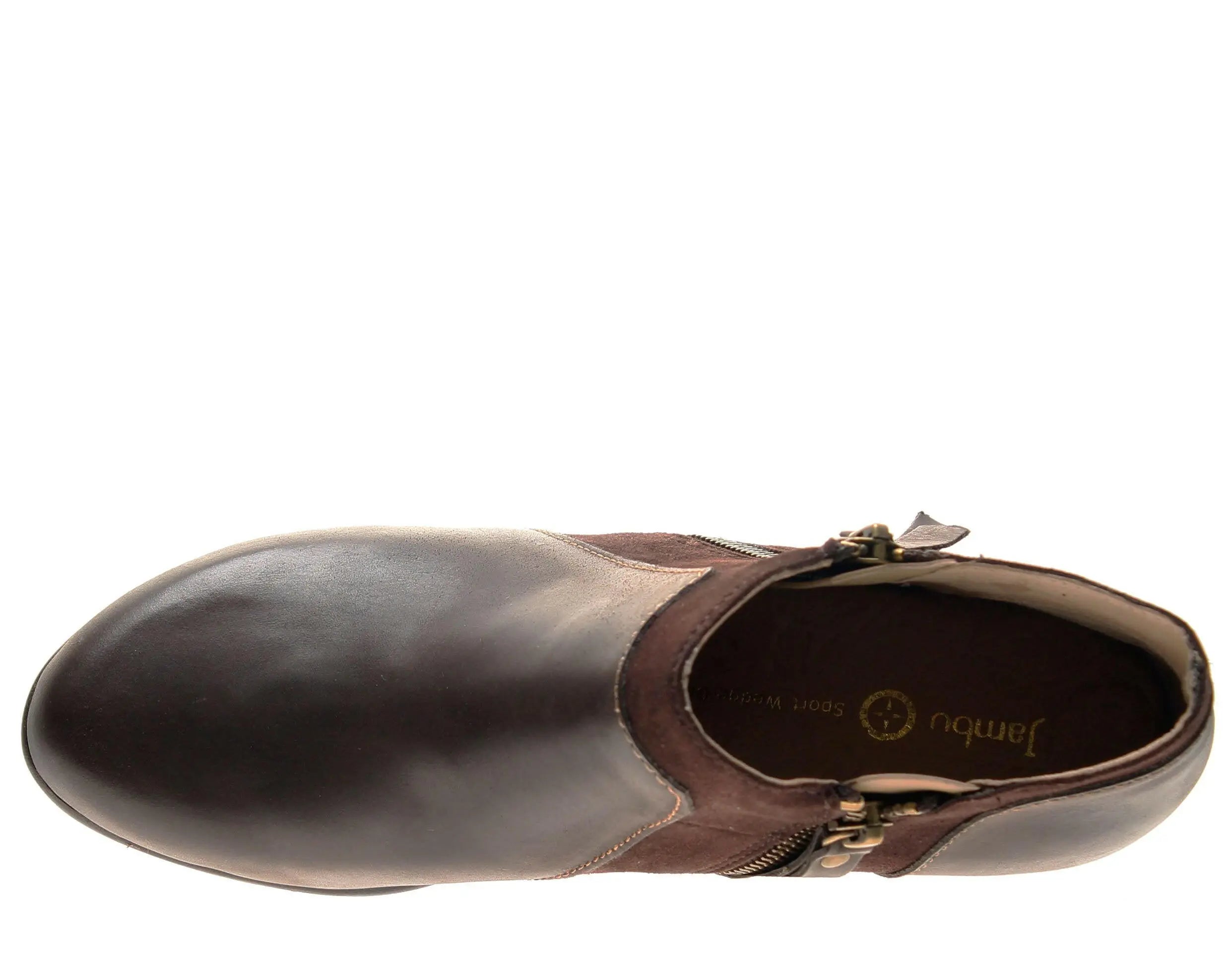 Jambu Cube-Hyper Grip Wedge Women’s Bootie All Day Comfort