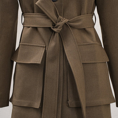 Waist-Cinching Jacket, Financial District | Women - BYMANYC ® New York