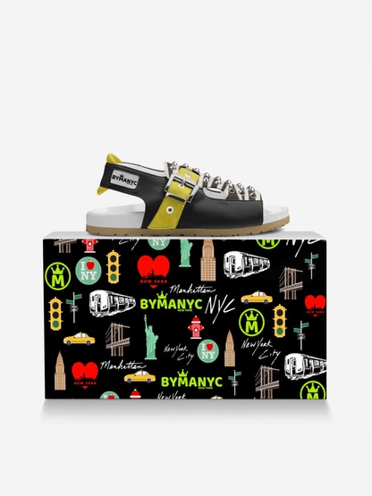 Wall Street Power Sandals | BYMANYC ® New York Eco Luxury
