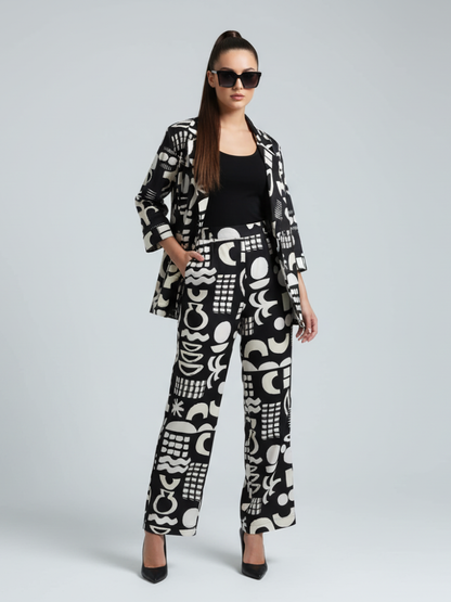 BYMANYC New York Tribeca Watercolor Two Piece Suit Set