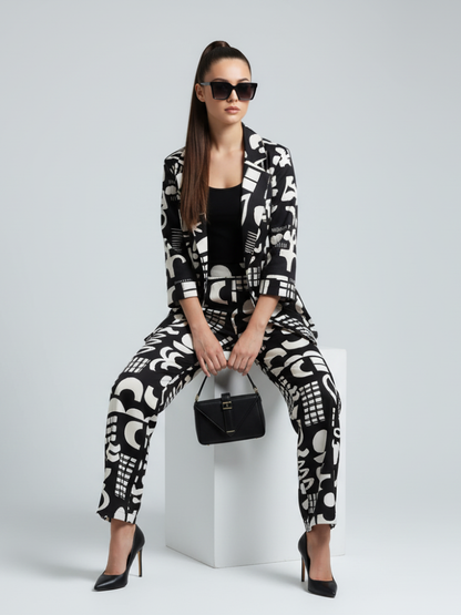 BYMANYC New York Tribeca Watercolor Two Piece Suit Set