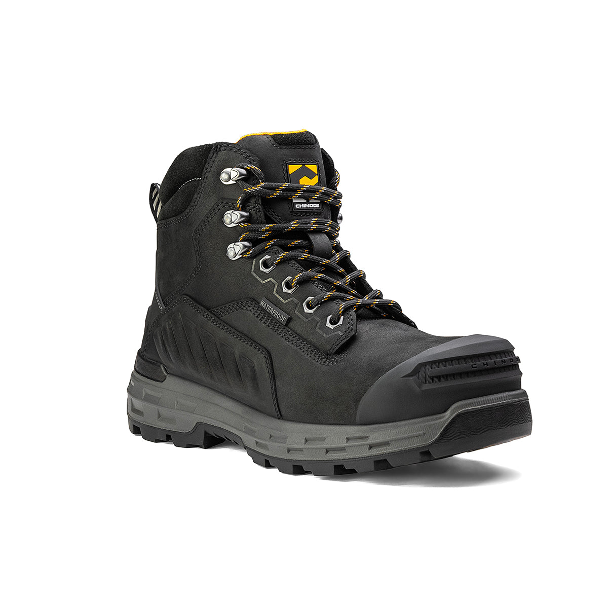 Wildwood 6” Waterproof Composite Toe Black Boot - Made in USA