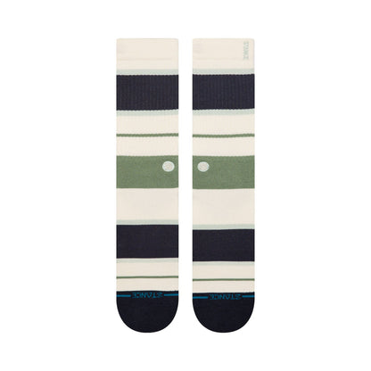Stance Striped Delight Butter Blend Crew Socks - Canvas
