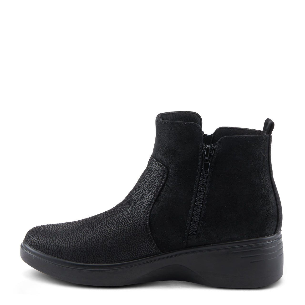 Stylish and comfortable FLEXUS YANCEY BOOTS in black, perfect for everyday wear