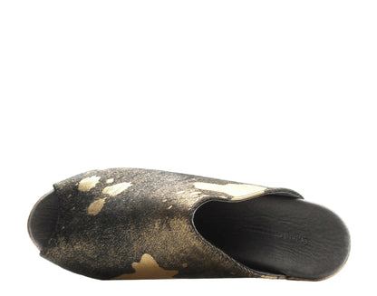 Chocolat Blu Yiona Women Wedge Sandals Black