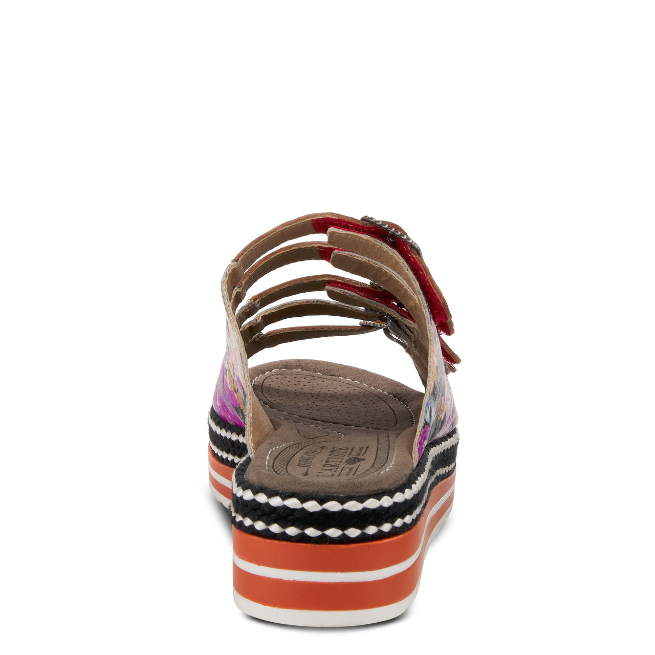 L'ARTISTE ZAZZERA SLIDE SANDALS