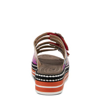 Thumbnail for L'ARTISTE ZAZZERA SLIDE SANDALS