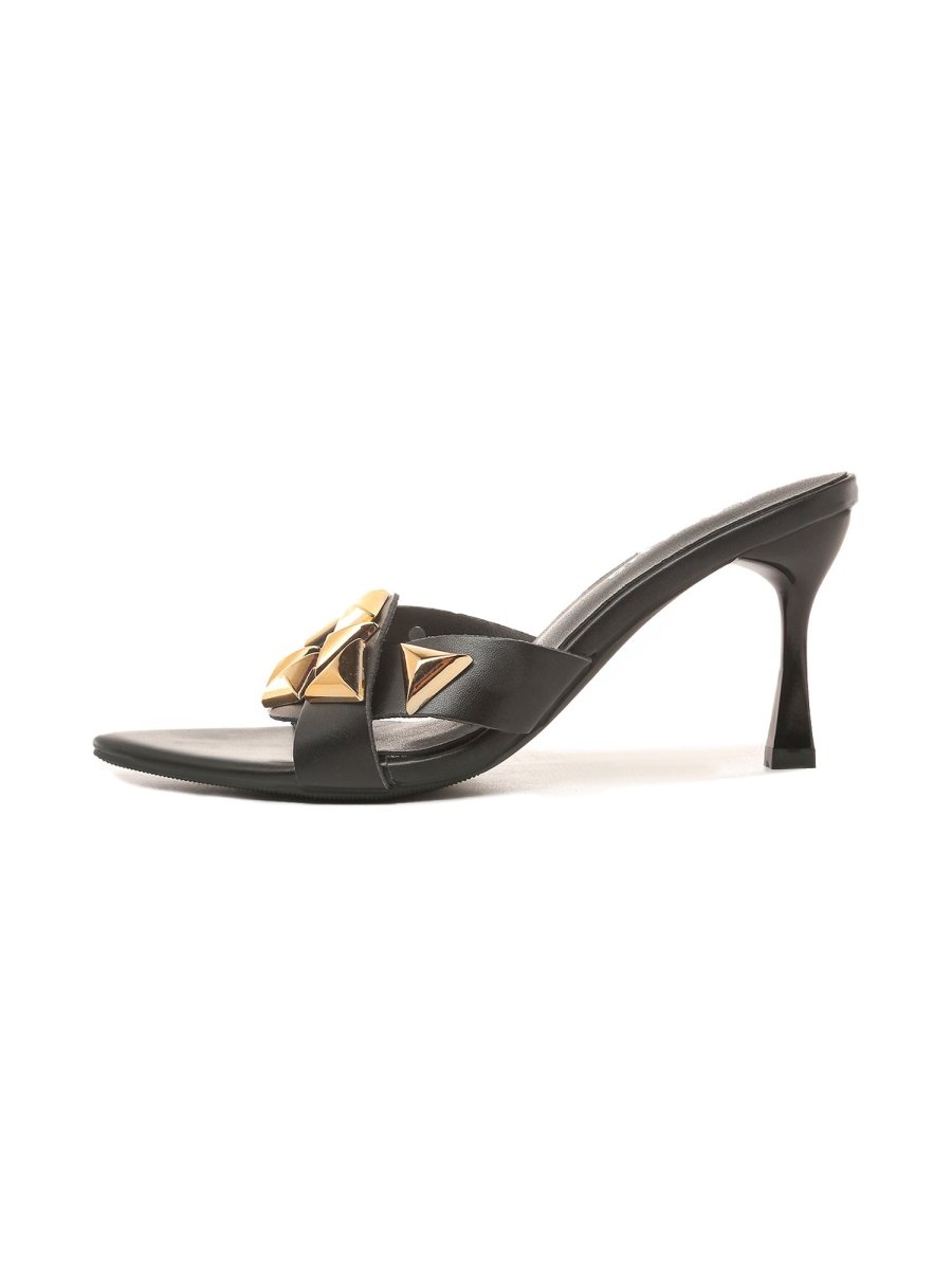 Aaliyah | Black Heels by J.Adams – Don't Panic Shoes