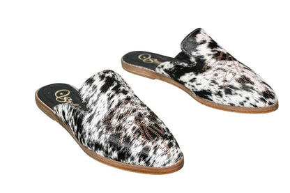 Abby Cowhide Mules – Size 10 by Stiefeld Boots – Don't Panic Shoes