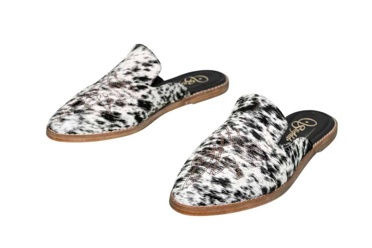 Abby Cowhide Mules – Size 11 by Stiefeld Boots – Don't Panic Shoes