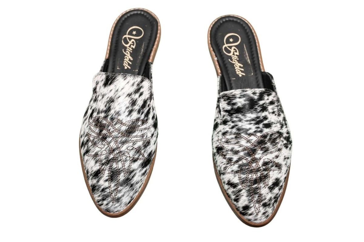 Abby Cowhide Mules – Size 11 by Stiefeld Boots – Don't Panic Shoes