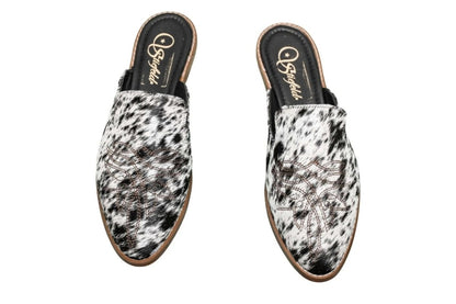 Abby Cowhide Mules – Size 11 by Stiefeld Boots – Don't Panic Shoes