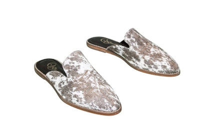 Abby Cowhide Mules – Size 12 by Stiefeld Boots – Don't Panic Shoes