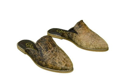 Abby Cowhide Mules – Size 6 by Stiefeld Boots – Don't Panic Shoes