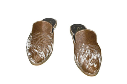 Abby Cowhide Mules – Size 6 by Stiefeld Boots – Don't Panic Shoes