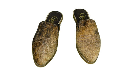 Abby Cowhide Mules – Size 6 by Stiefeld Boots – Don't Panic Shoes