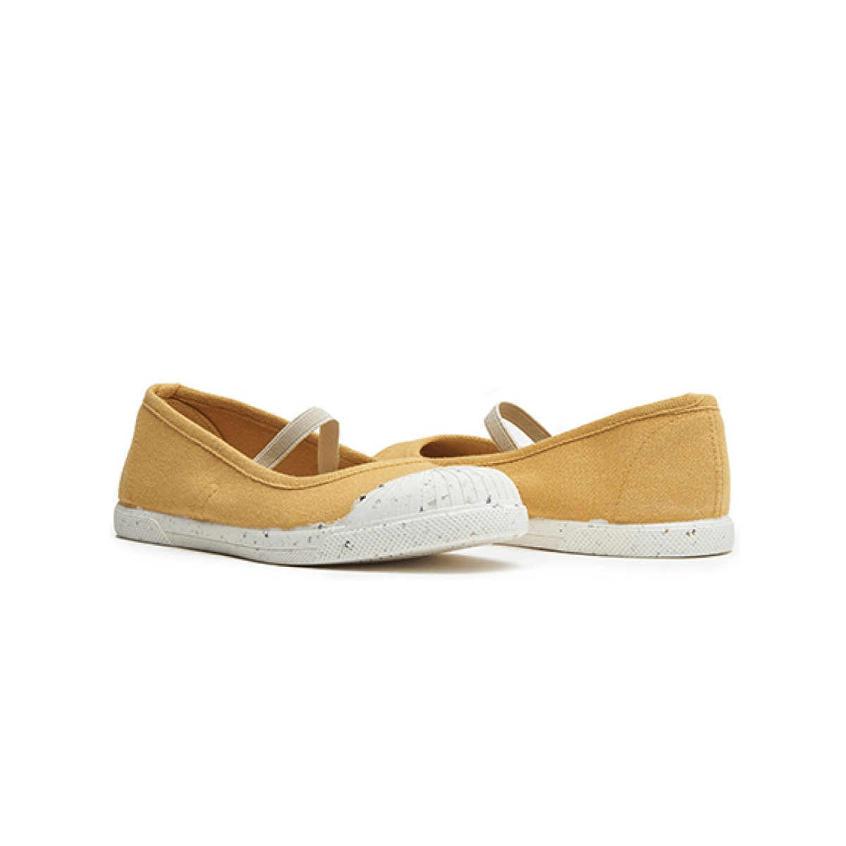 Abby Mustard Womens Elastic Strap Non Slip Rubber Sole Amazon by Childrenchic – Don't Panic Shoes