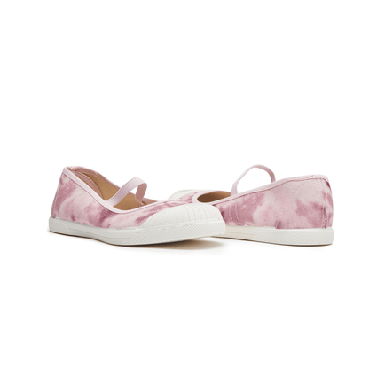 Abby Tie Dye Pink Machine Washable Non Slip Rubber Sole Amazon by Childrenchic – Don't Panic Shoes
