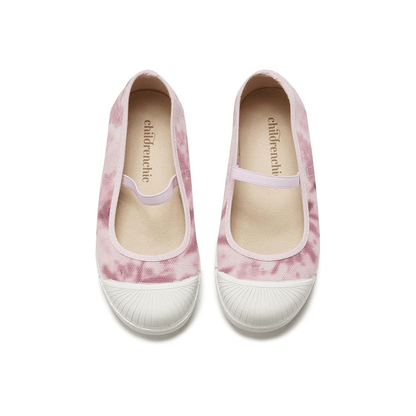 Abby Tie Dye Pink Machine Washable Non Slip Rubber Sole Amazon by Childrenchic – Don't Panic Shoes