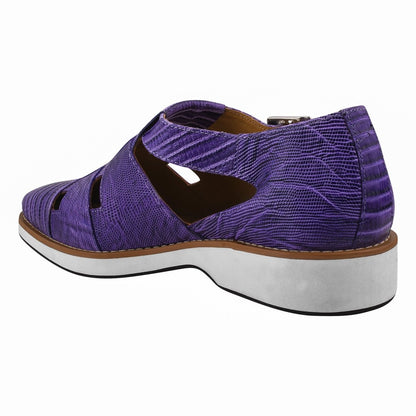 Adam Mens Fisherman Lizard Print Genuine Leather Buckle Closure Sandals Sandals by Libertyzeno – Don't Panic Shoes