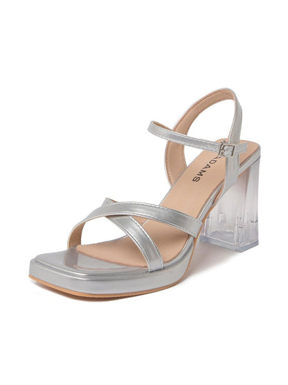 Addy | Silver Heels by J.Adams – Don't Panic Shoes