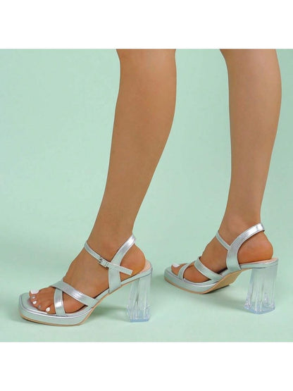 Addy | Silver Heels by J.Adams – Don't Panic Shoes