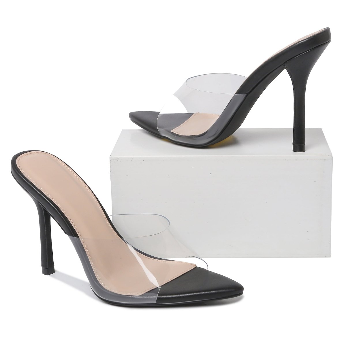 Adella | Black Heels by J.Adams – Don't Panic Shoes