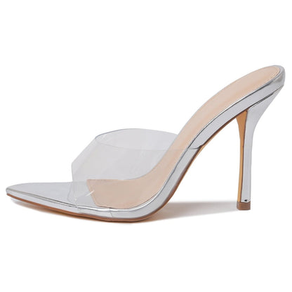 Adella | Silver Heels by J.Adams – Don't Panic Shoes