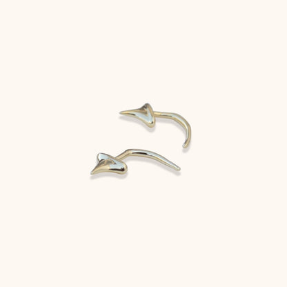 Adonis Rose Thorn Earrings Small Earrings by Rahya Jewelry Design – Don't Panic Shoes
