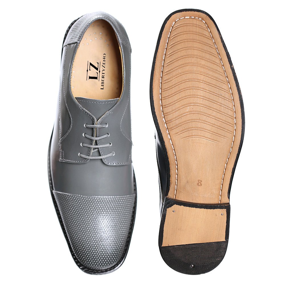 Alfie Leather Derby Style Dress Shoes Shoes by Libertyzeno – Don't Panic Shoes