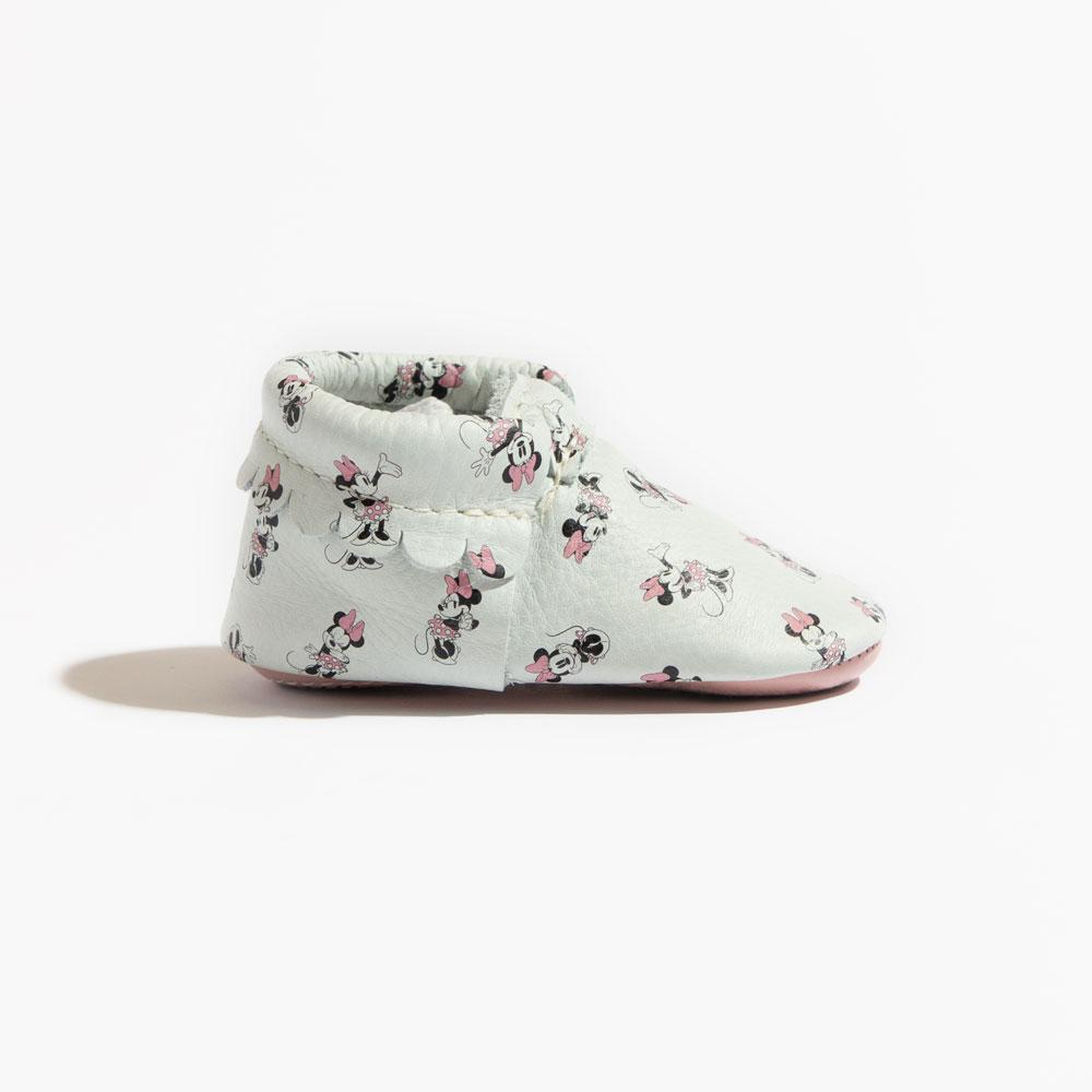 All About Minnie City Baby Shoe City Mocc by Freshly Picked – Don't Panic Shoes