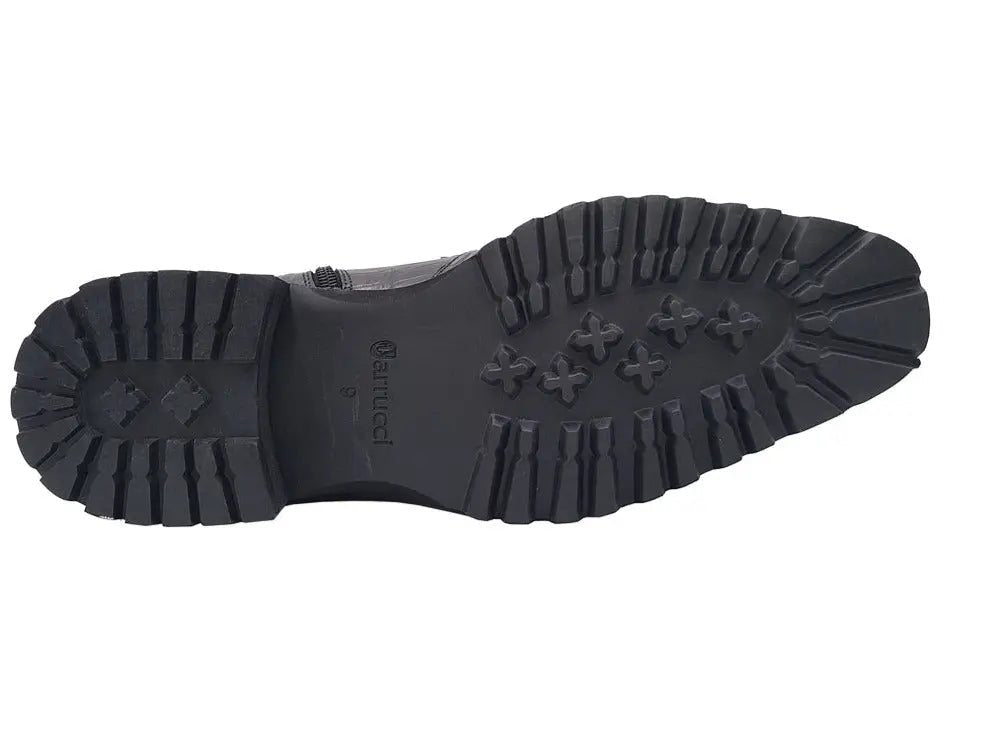 Alligator Embossed Lace Up Boots Men's Calfskin Leather Kb516 - 50 Boots by Carrucci Shoes – Don't Panic Shoes