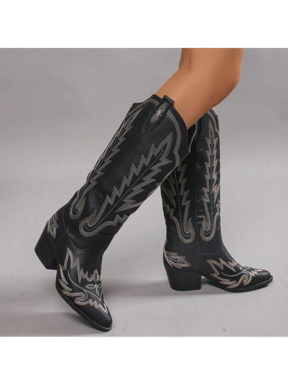 Alma | Black Boots by J.Adams – Don't Panic Shoes