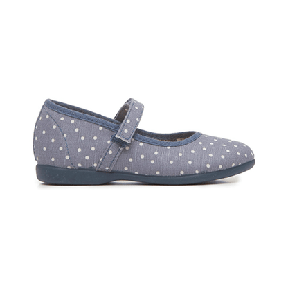 Alma Jean Dots Adjustable Velcro Non Slip Rubber Shoes Amazon by Childrenchic – Don't Panic Shoes