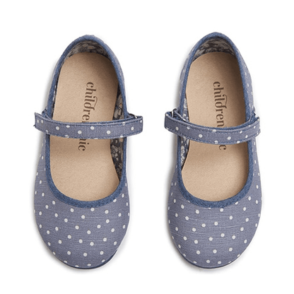 Alma Jean Dots Adjustable Velcro Non Slip Rubber Shoes Amazon by Childrenchic – Don't Panic Shoes