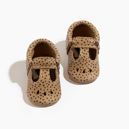 Almond Speckles Mary Jane Baby Shoe Mary Jane by Freshly Picked – Don't Panic Shoes