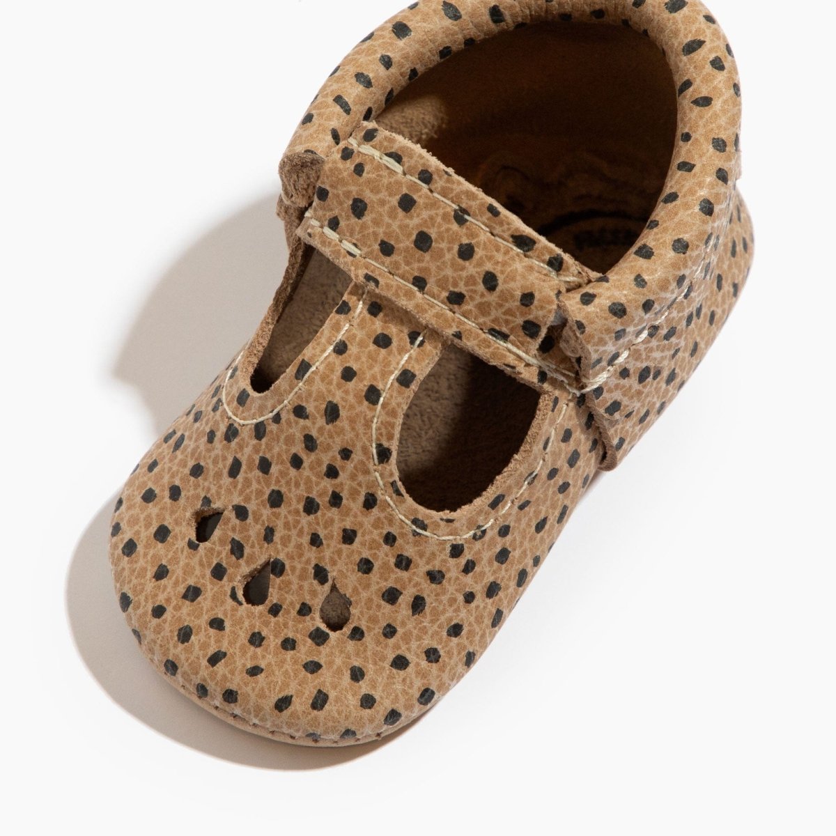 Almond Speckles Mary Jane Baby Shoe Mary Jane by Freshly Picked – Don't Panic Shoes