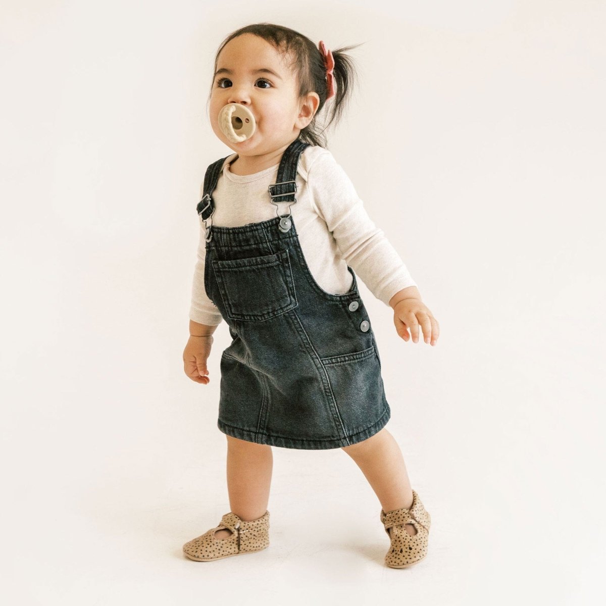 Almond Speckles Mary Jane Baby Shoe Mary Jane by Freshly Picked – Don't Panic Shoes