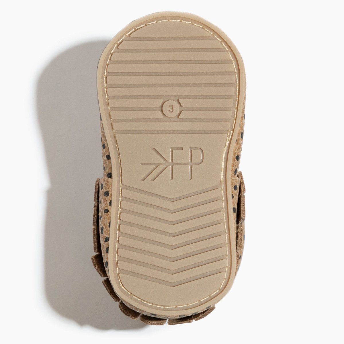 Almond Speckles Moccasin Baby Shoe Moccasin by Freshly Picked – Don't Panic Shoes