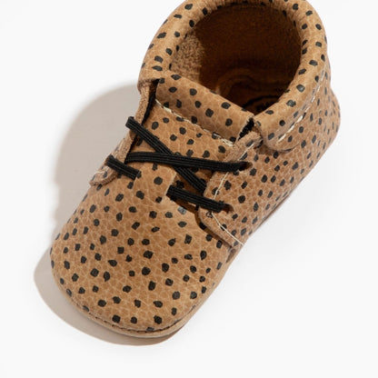 Almond Speckles Oxford Baby Shoe Oxford by Freshly Picked – Don't Panic Shoes