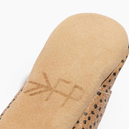 Almond Speckles Oxford Baby Shoe Oxford by Freshly Picked – Don't Panic Shoes