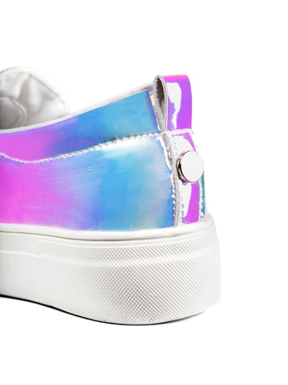 Alpha | Hologram Sneakers by J.Adams – Don't Panic Shoes