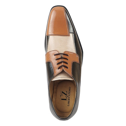 Alpha Leather Oxford Style Dress Shoes Shoes by Libertyzeno – Don't Panic Shoes
